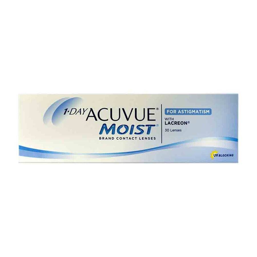 1 Day Acuvue Moist for Astigmatism unica folosinta 30 lentile/cutie