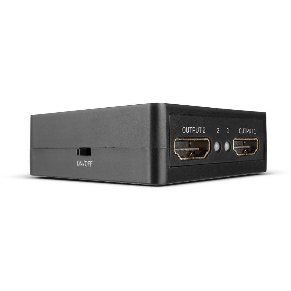 2 Port HDMI 18G Splitter, Compact