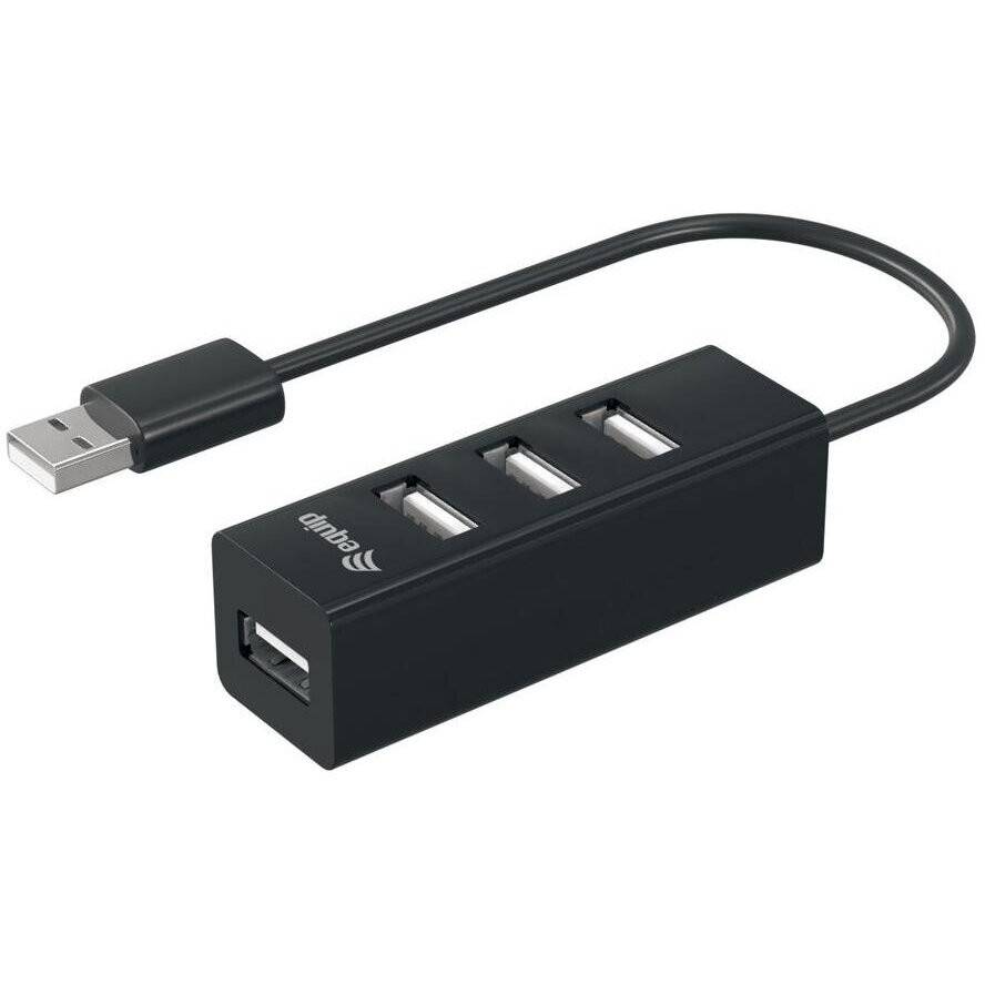 4-Port 2.0 ->4x2.0 Negru