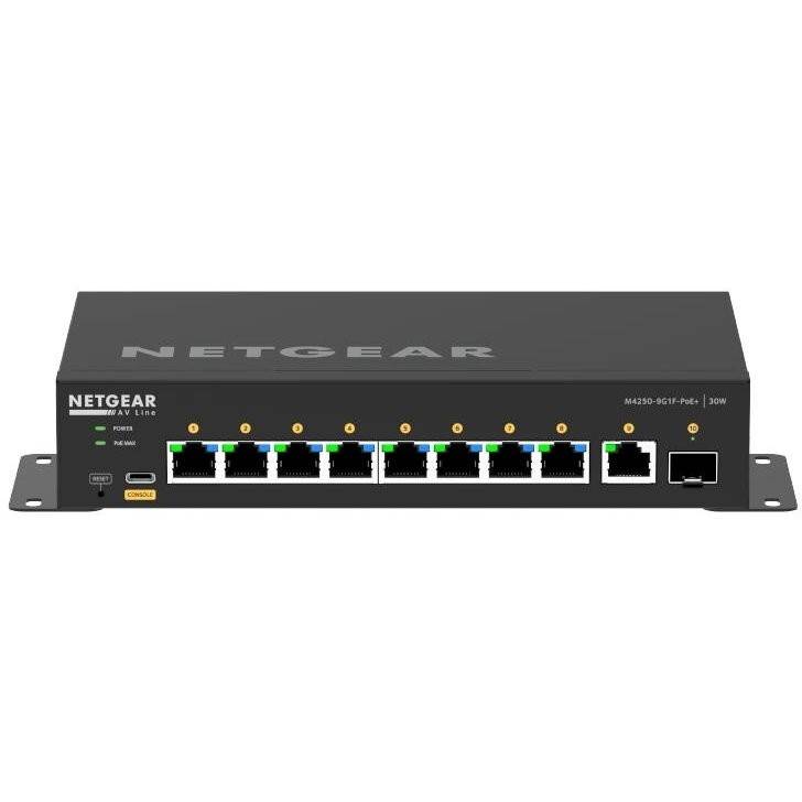 8xGE PoE+ 1xSFP GSM4210PD