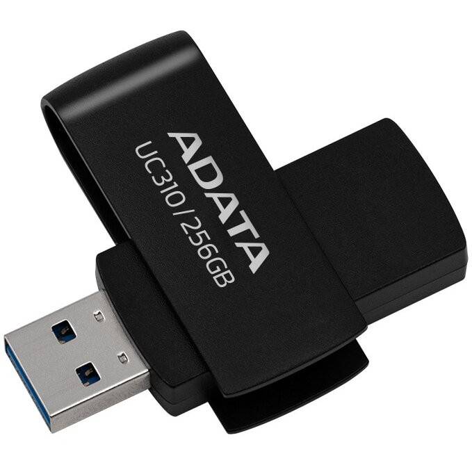 Adata Memorie USB Adata ECO 256GB, USB 3.2 Gen1, Negru