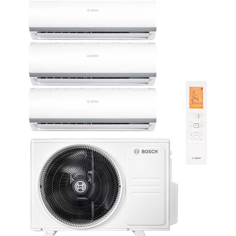 Aer conditionat Multisplit Climate 2000, 9000 BTU + 9000 BTU + 12000 BTU, Clasa A++/A+, Inverter