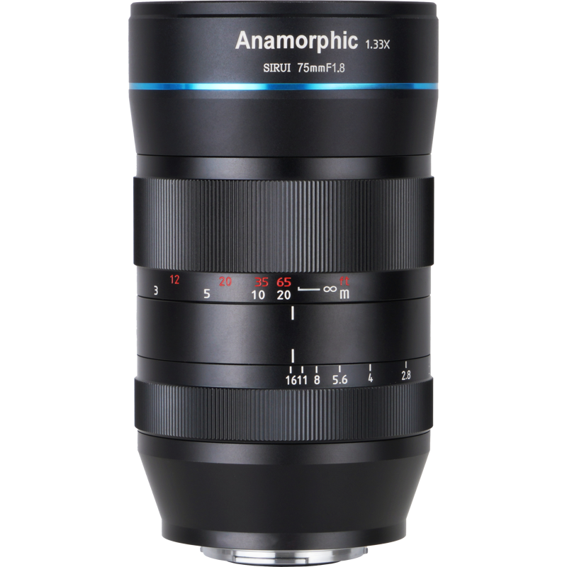 Anamorphic Lens 1,33x 75mm f/1.8 E-Mount