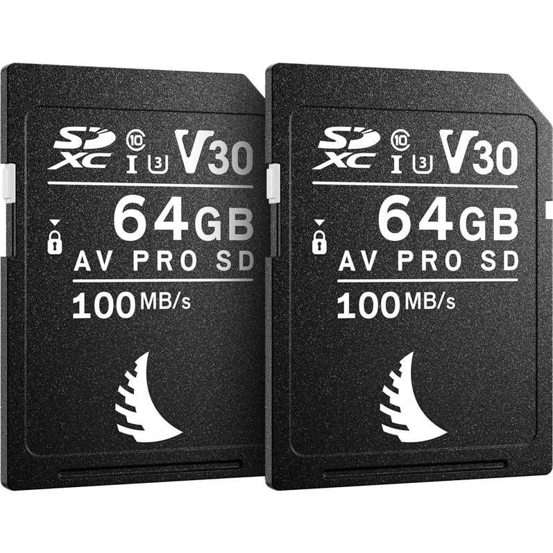 Angelbird SD Match Pack for Canon AV PRO V30 64 GB 2 PACK