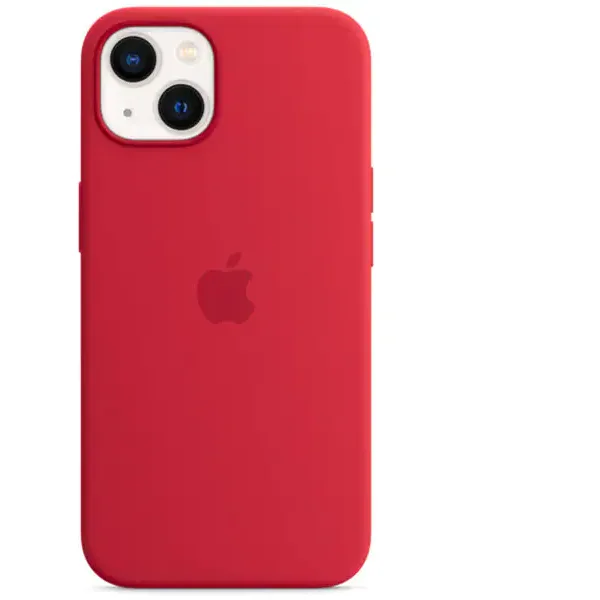 Apple Carcasa Silicone Case cu MagSafe pentru Apple iPhone 13, MM2C3ZM/A, (PRODUCT)RED