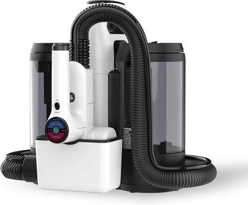 Aspirator umed/uscat Tineco Carpet One Spot Essentials, Recipiente 1.5 L / 0.8 L, 80 db, 15 minute autonomie, 2500mAh (Alb/Negru)