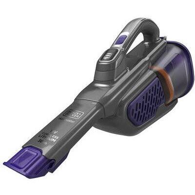 Black & Decker Aspirator Black & Decker BHHV520BFP Negru, violet fără sac