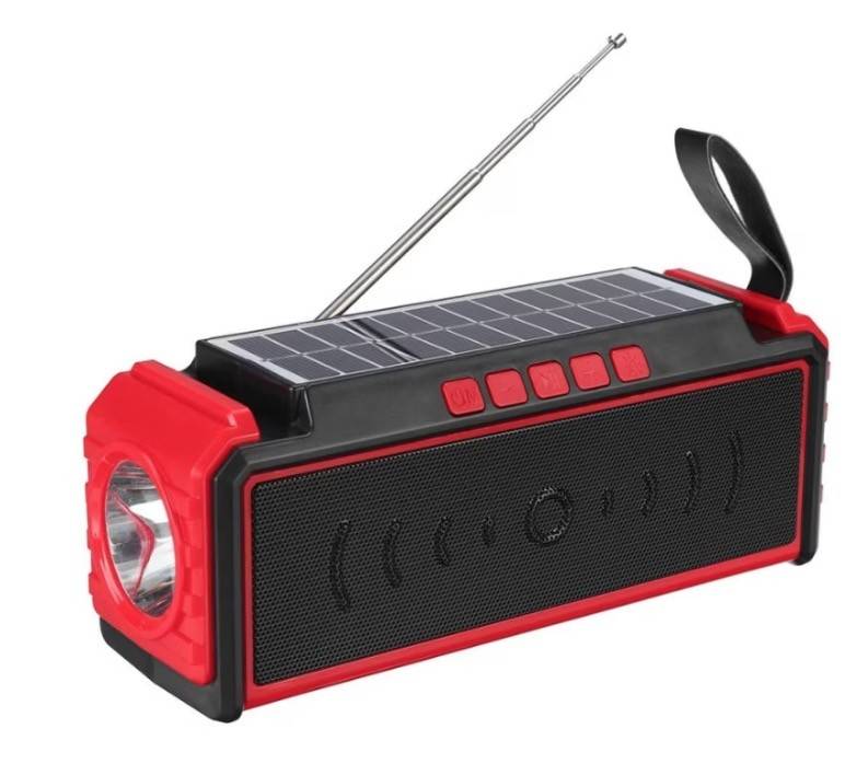 Boxa Portabila cu Panou Solar Incorporat functie Bluetooth MF-209