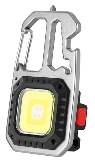 Breloc cu lanterna Andowl Q D911 cu LED COB multifunctional