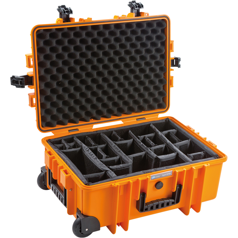 BW Outdoor Cases Type 6700 / Orange (divider system)