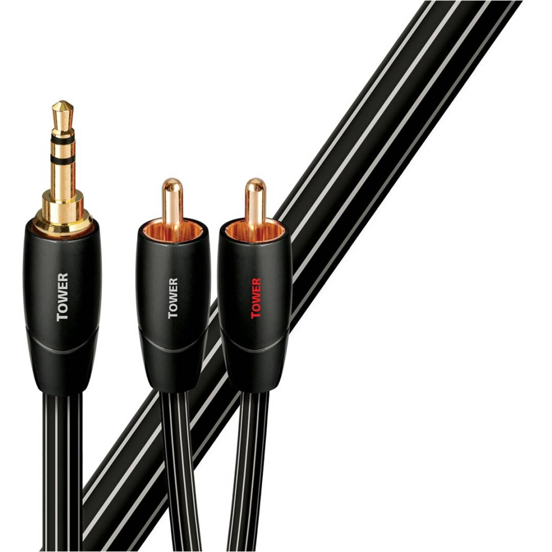 Cablu audio Jack 3.5mm - 2RCA Tower 1,5m