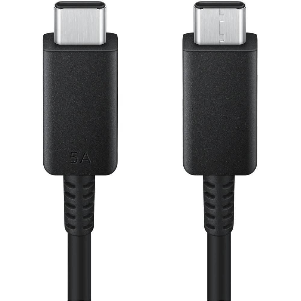 Cablu de date Samsung EP-DX510JBEGEU, USB-C to USB-C, 1.8 m, Negru