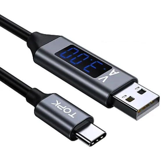 Cablu USB C cu Display Digital incarcare telefon mobil 