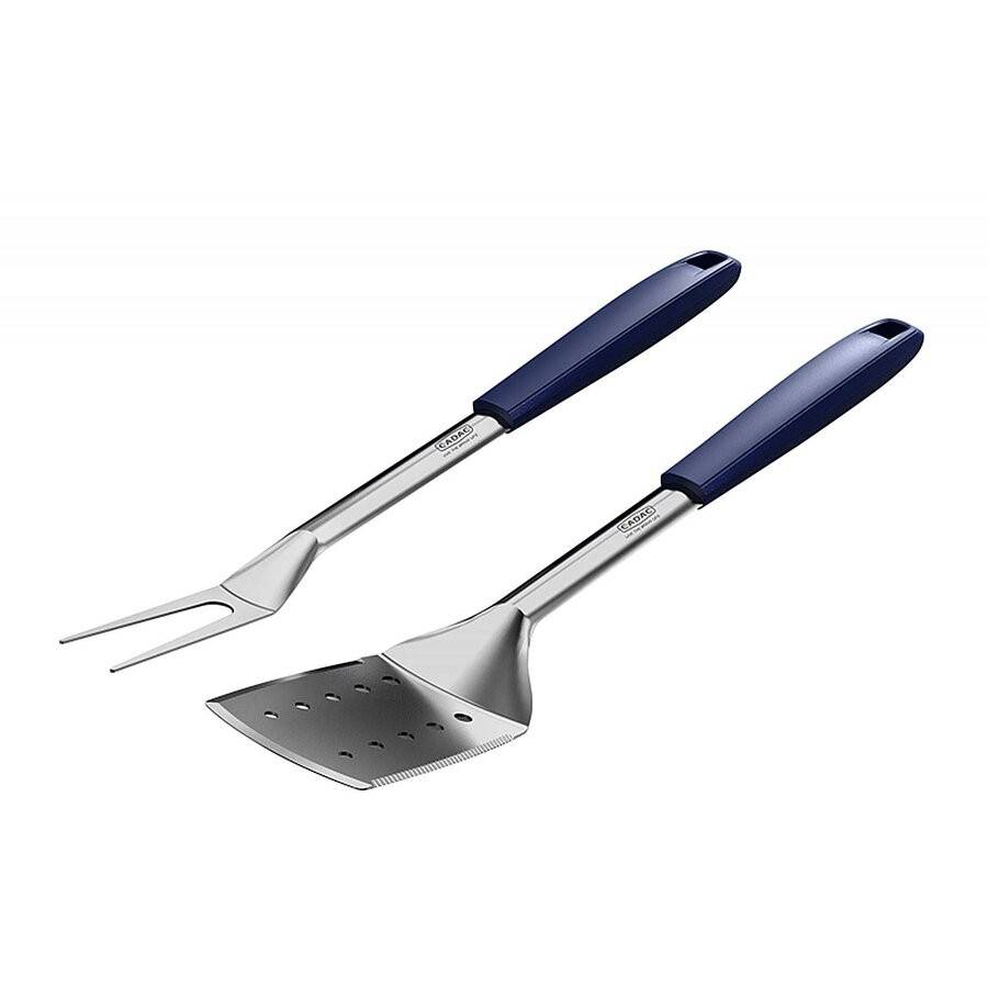 Cadac Set spatula si furculita din inox pentru gratar Cadac 98309V