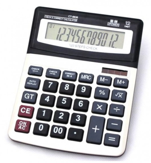 Calculator de Birou Check si Correct CT-8838 12 Caractere