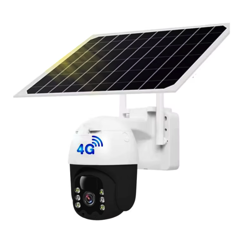 Camera de Supraveghere Solara 4G de 3 MP Zoom 10X Full HD 1080p Panou Solar 9W