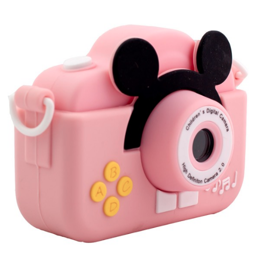 Camera Foto/Video Pentru Copii Ecran HD Camera Selfie MICKEY ROZ