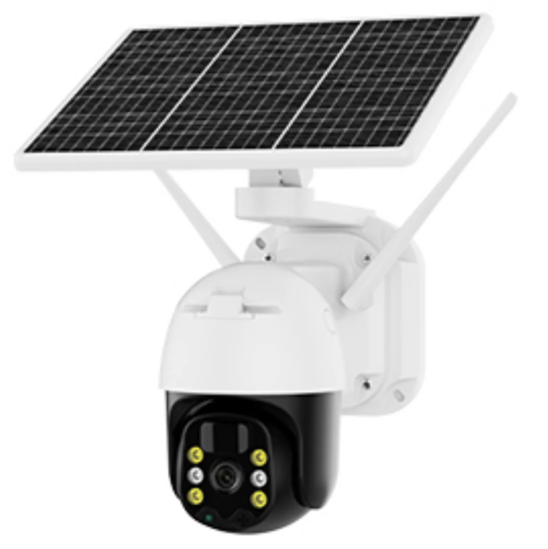 Camera supraveghere cu panou solar full HD PTZ 6 LED