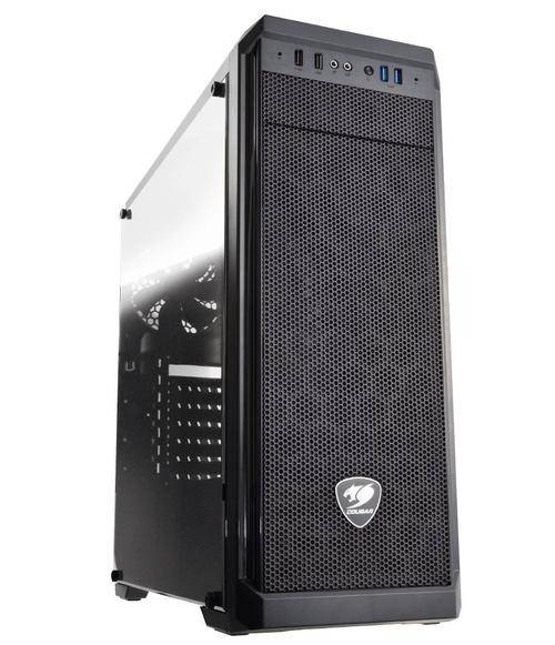 Carcasa Cougar MX330-G, MidTower, Tempered Glass (Negru)