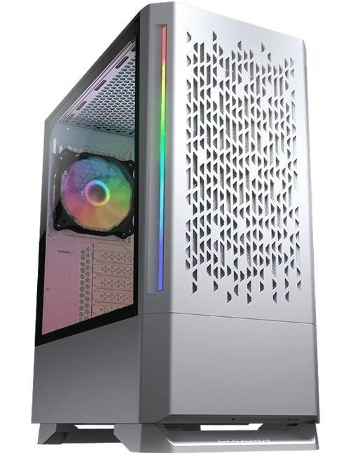 Carcasa Cougar MX430 Air RGB, iluminare ARGB, Middle Tower, fara sursa, ATX (Alb)