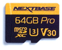 Card de memorie Nextbase microSD 64GB U3 + adaptor