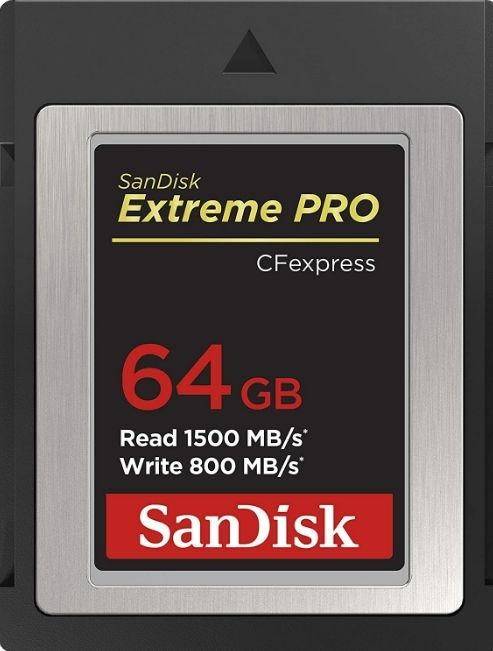 Card de memorie SanDisk Extreme PRO CFexpress SDCFE-064G-GN4NN, 64GB