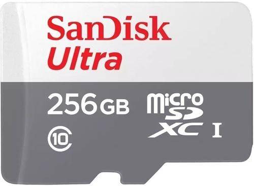 Card de memorie SanDisk Ultra Android, 256GB, microSDXC, UHS-I U1, Clasa 10