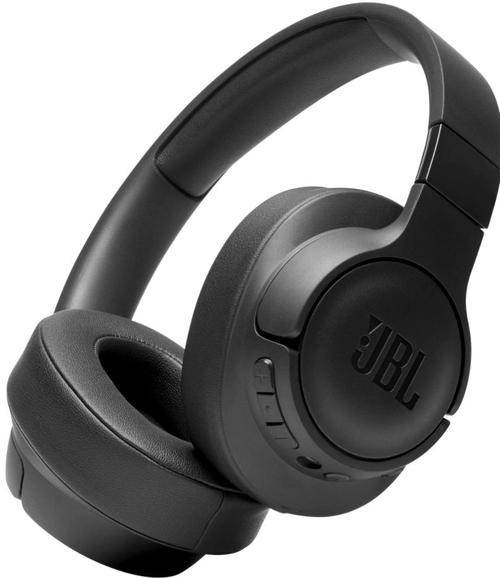 Casti Stereo JBL Tune 760NC, Bluetooth, Active Noise Cancelling, Pure Bass Sound, Baterie 35H, Microfon (Negru)