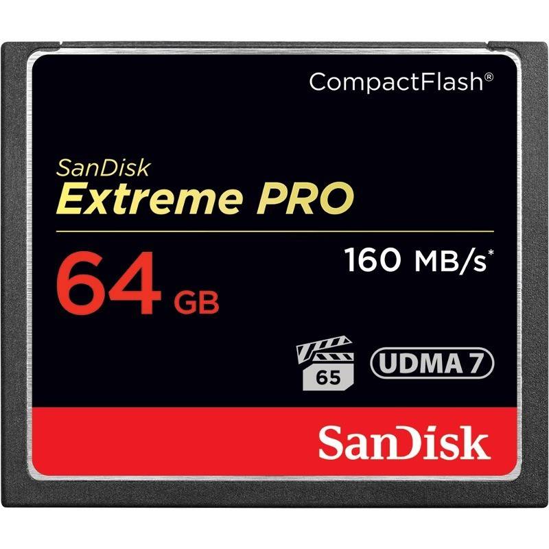 CompactFlash Extreme PRO 64GB VPG-65 160 MB/s