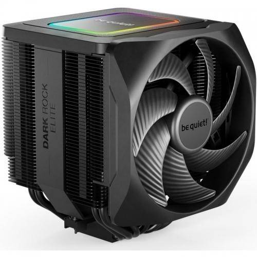 Cooler CPU be quiet! Dark Rock Elite, 1x 135mm, 2000 rpm, iluminare RGB, PWM (Negru)