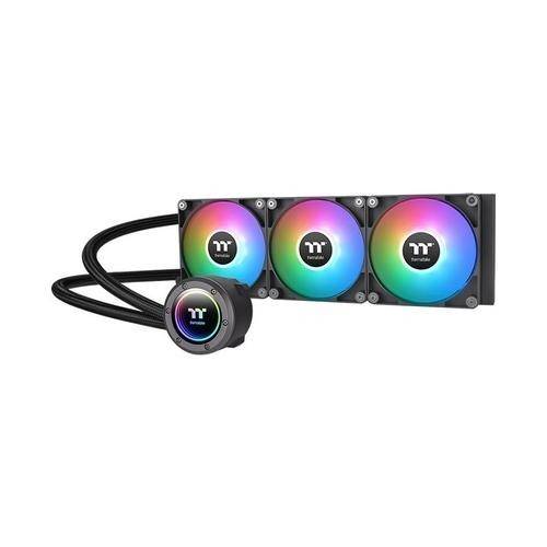 Cooler CPU Thermaltake TH420 V2 ARGB, iluminare ARGB, 3x140 mm, 1800 rpm, PWM (Negru)