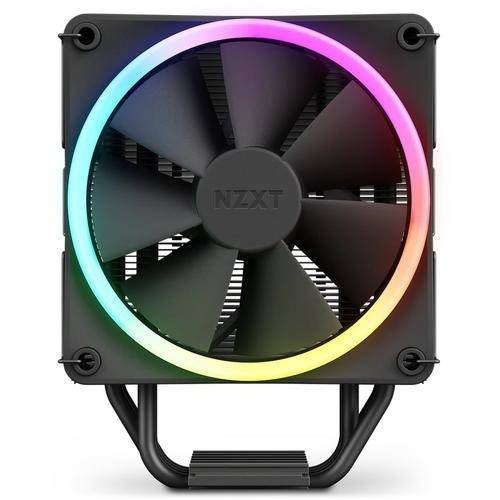 Cooler Procesor NZXT T120 RGB, compatibil Intel LGA 1700, 1200, AMD AM5, AM4 (Negru)