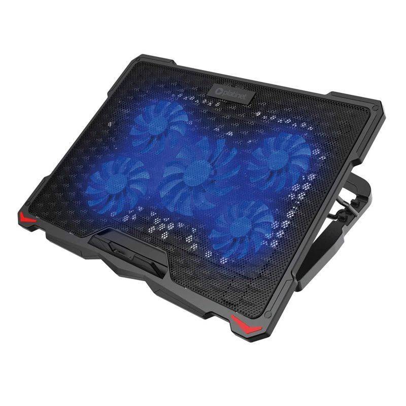 cooling pad laptop 5 fans 2 usb platinet