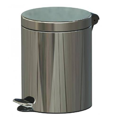 Cos Menajer De Gunoi Cu Pedala, Inox, 5L, Opera, Studio Casa