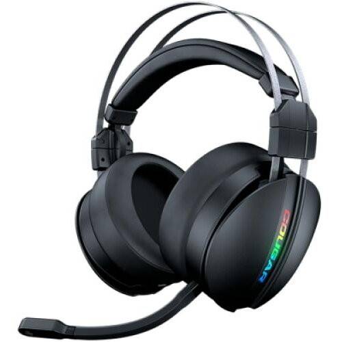 COUGAR GAMING Casti Gaming Cougar Omnes Essential, 2.4GHz Wireless, 3.5 mm Minijack, Negru