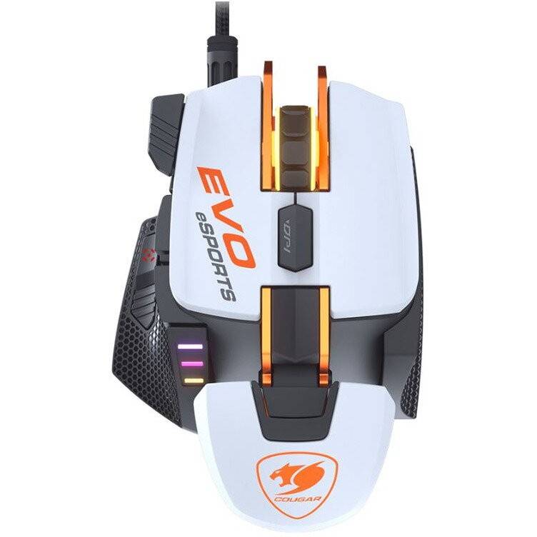 COUGAR GAMING Mouse Gaming Cougar 700M Evo eSPORT, NegruAlb