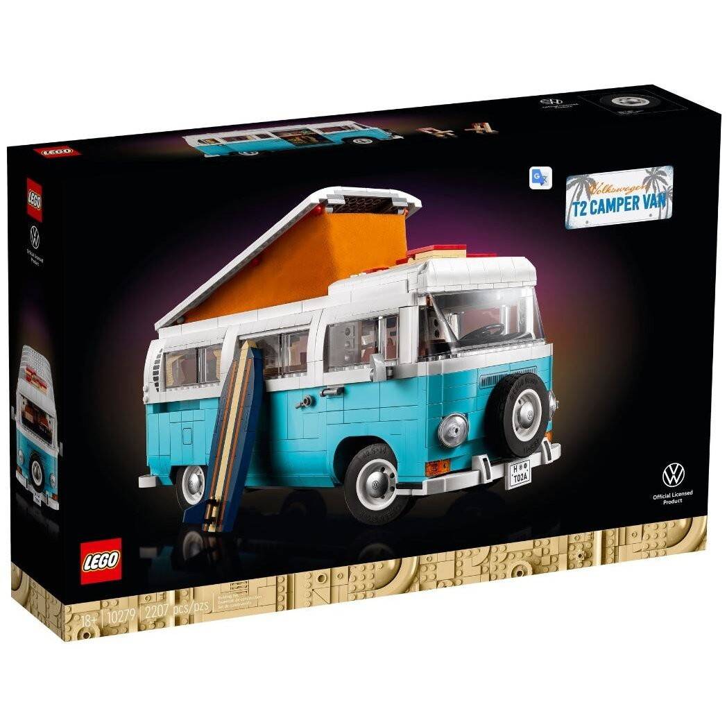 CREATOR 10279 VOLKSWAGEN T2 CAMPER VAN