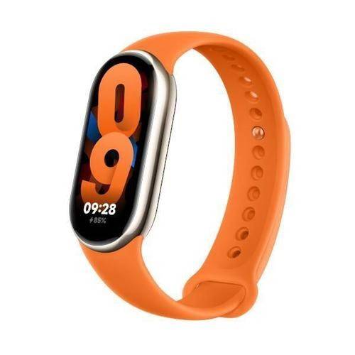 Curea pentru Xiaomi Mi Band 8, silicon (Portocaliu)