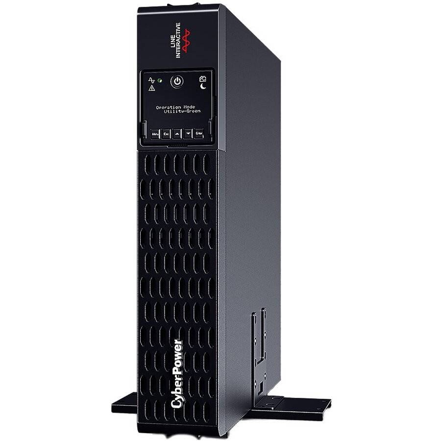 Cyber Power UPS Cyberpower PR1500ERT2U, line-interactive 1500VA1500W, Sinus Pur, Iesiri 10 x IEC C13, rackmount 2U