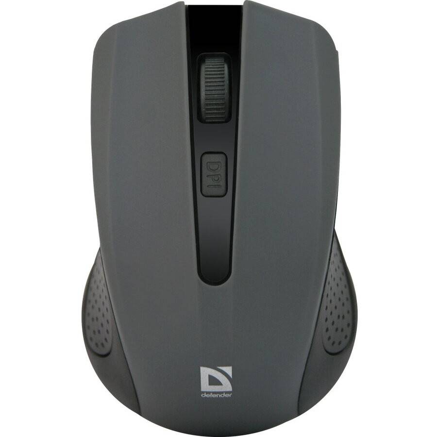 Defender Mouse optic Wireless, DEFENDER Accura MM-935 gri, 4 butoane, 800-1600 dpi, Gri