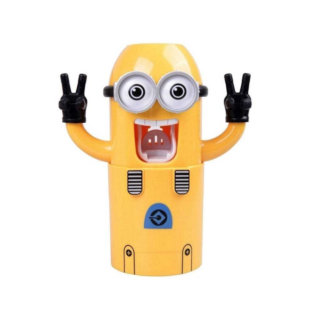 Dozator Minion pasta de dinti si periute