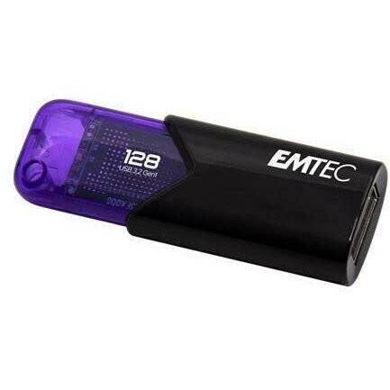 EMTEC Memorie Usb 128GB Emetec B110 Click Easy (Violett) USB 3.2 (20MB/s)