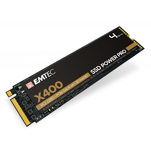 EMTEC SSD intern Emtec X400 1TB M.2 2280 SATA 3D NAND 4700MB/sec