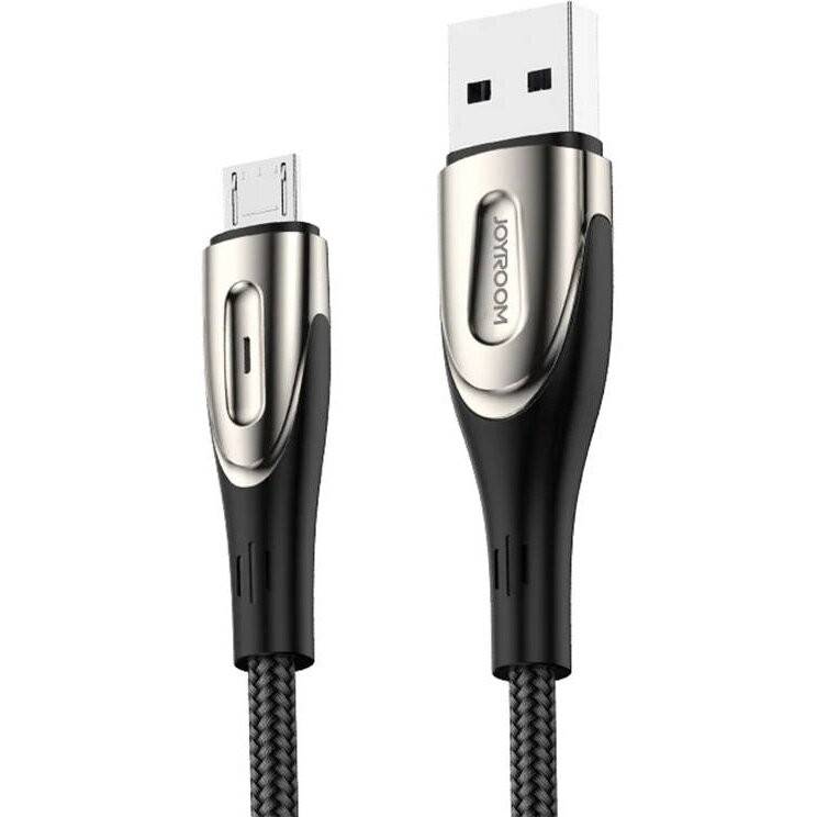 Fast Charging to Micro USB / 3A / 2m S-M41 Negru