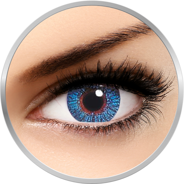 Freshlook Colors Sapphire Blue 30 de purtari 2 lentile/cutie