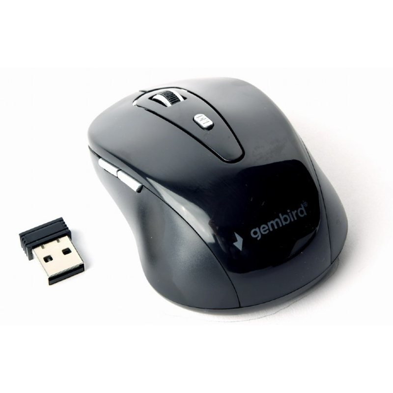 GEMBIRD Mouse Gembird MUSW-6B-01 Black