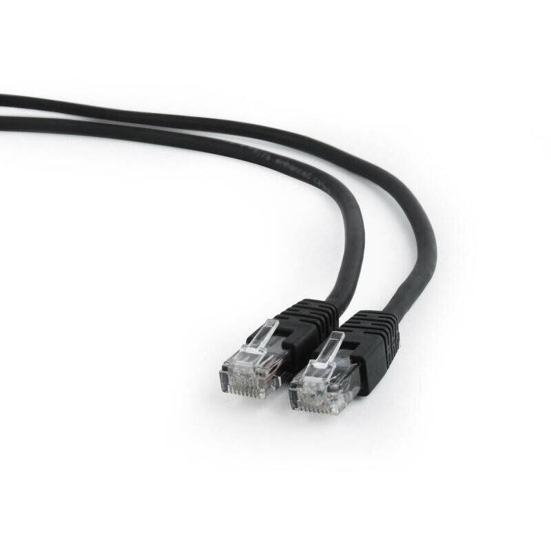 Gembird UTP Cat6 Patch cord, 0.5 m, black