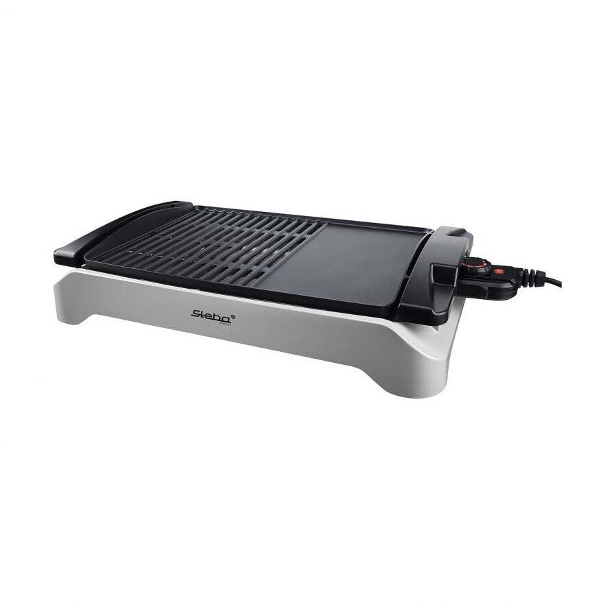 Gratar de masa Steba VG 101 BBQ, 43 x 30,5 cm, 2000W, Negru