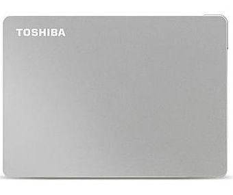 HDD Extern Toshiba Canvio Flex, 2TB, USB 3.2 (Argintiu)