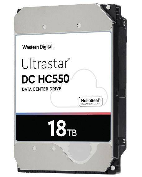 HDD Server Western Digital Ultrastar DC HC550, 18TB, 7200 RPM, 512MB, SAS, 3.5inch